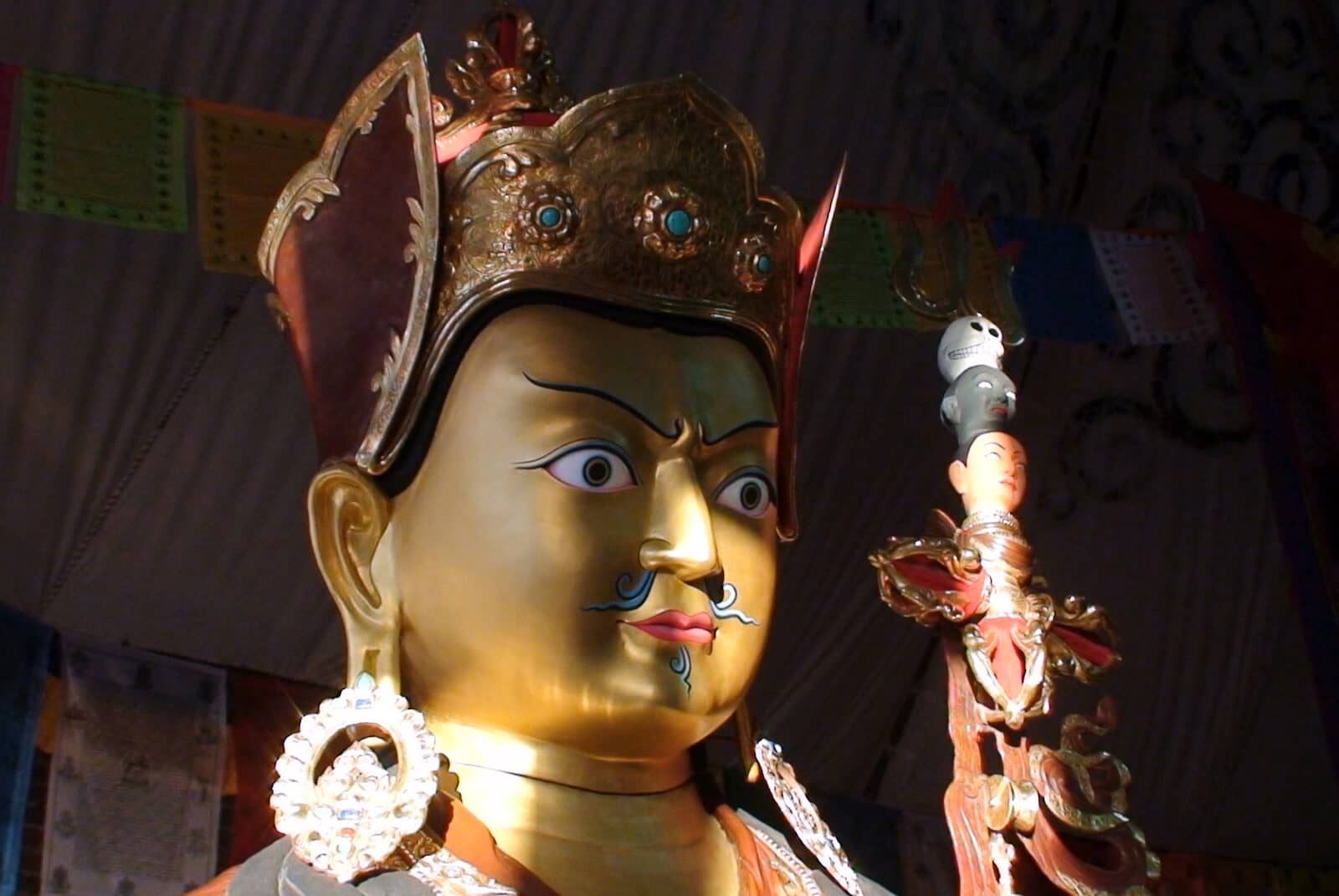Le temple bouddhiste à Dharma City